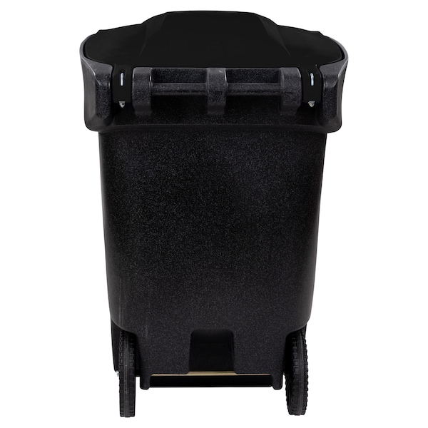 Toter 96 GAL Auto Bear Cart - Black Lid 79A96 | Zoro